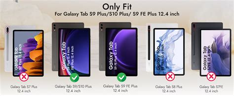 Robustrion Cover for Samsung Tab S10 Plus / S9 FE Plus / S9+ Cover Case ...