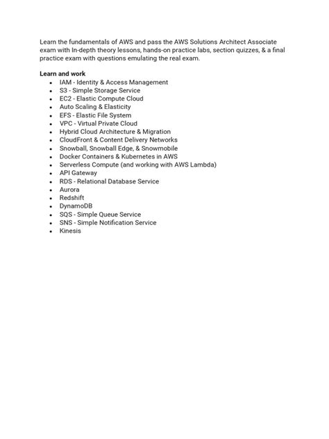AWS Tutorial for Beginners PDF 的图像结果