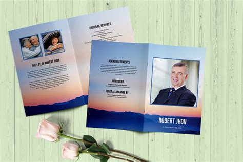 Image result for Funeral Programs Printable