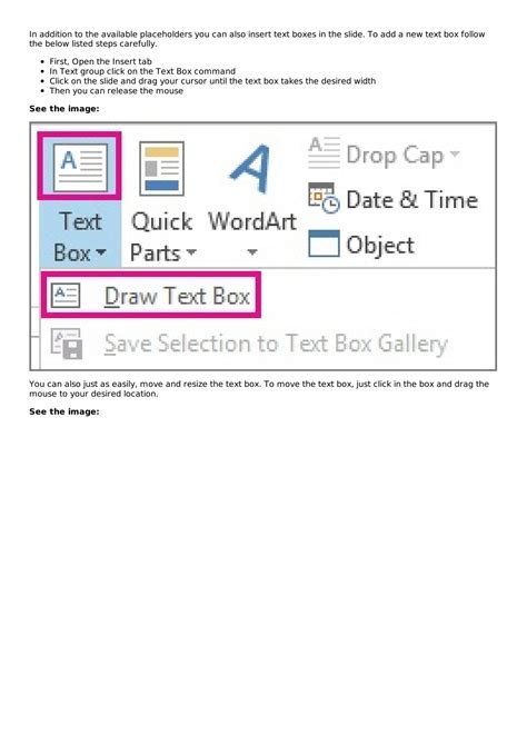 Image result for Insert Text Box in PowerPoint