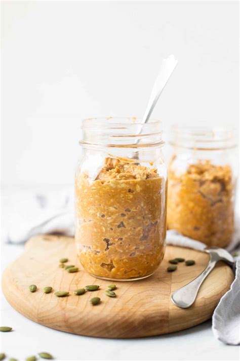 Pumpkin Pie Overnight Oats - Jar Of Lemons