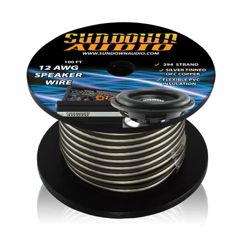 12 AWG Speaker Cable – Sundown Audio