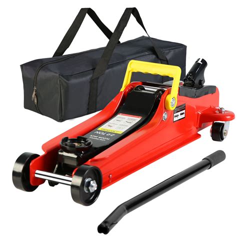 Low Profile Steel Racing Floor Jack QuickLift Pump 3.3"-15.2" Lift ...