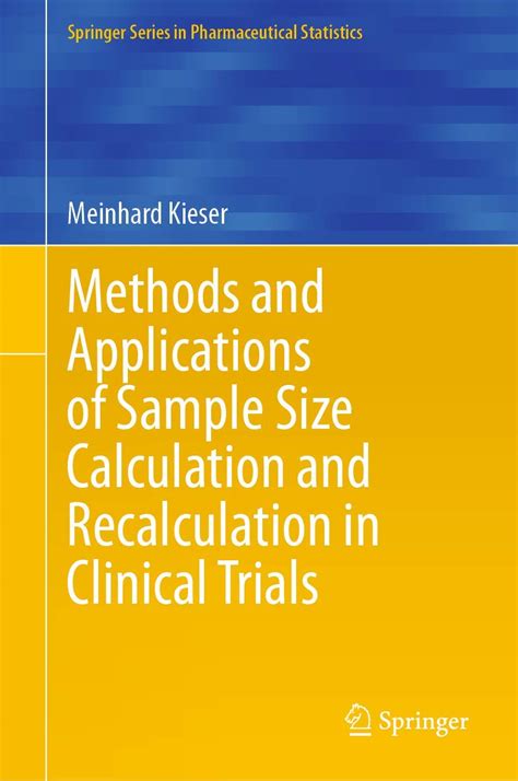 Buy Methods and Applications of Sample Size Calculation and ...