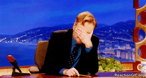 GIF - GIF conan, disappointed, embarassed, facepalm GIF - Viral Viral ...