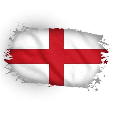 England Shining Flag With Watercolor Brush, Flag, World Cup 2022 ...