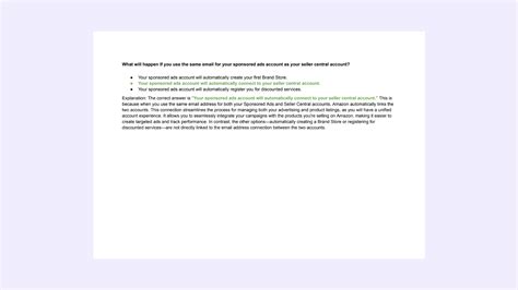 Amazon sponsored ads advanced certification assessment answers | ExamRoll