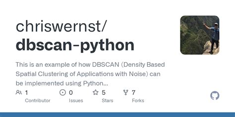 DBSCAN Example Python 的图像结果