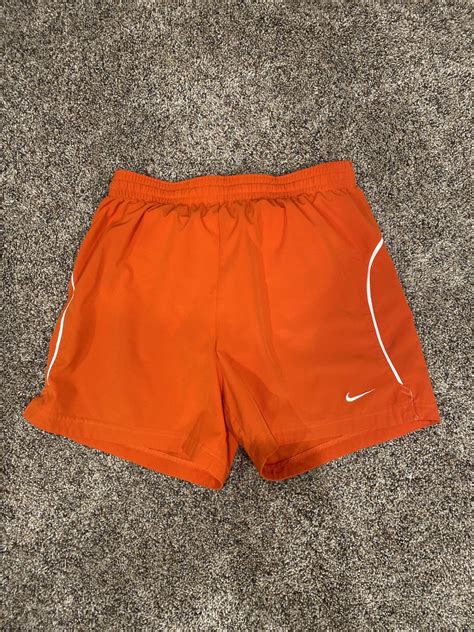 Nike Vintage Orange Nike Shorts | Grailed