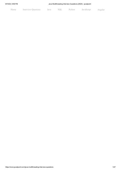 Java 3-javapoint - good - Home Interview Questions Java SQL Python ...