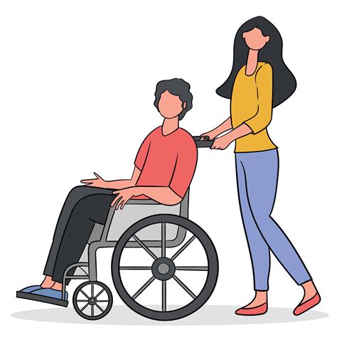 7 Best Images of People Being Pushed In Wheelchairs Clip Art Free ...