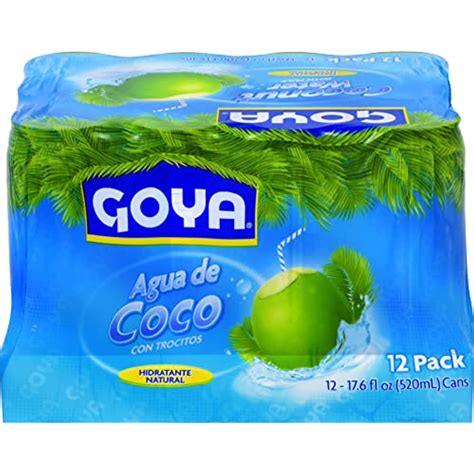 Goya Coconut Water Pack at Chelsea Frome blog