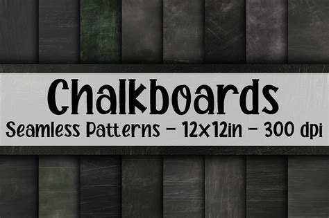 Seamless Chalkboard Background Textures Graphic by oldmarketdesigns ...