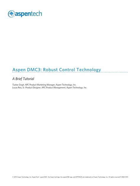 Image result for Advanced Process Control DMC3