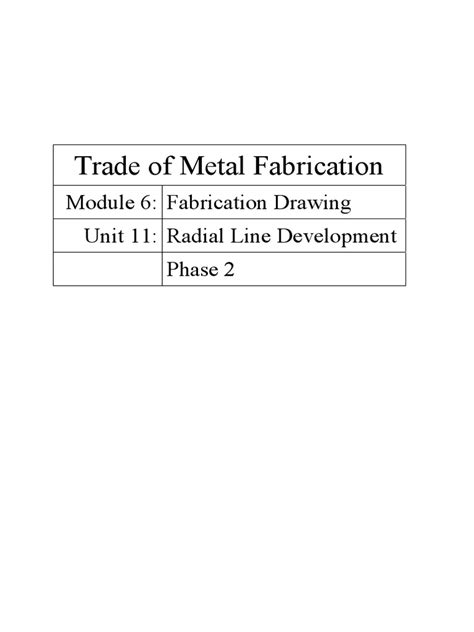 Image result for Radial Line Development Drafting
