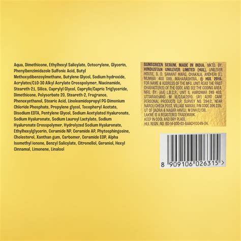 Lakme Sun Expert Dry Matte Fluid SPF 50++++ Sunscreen with 1% niac & c ...