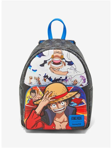 Loungefly One Piece Luffy Collage Mini Backpack | Hot Topic