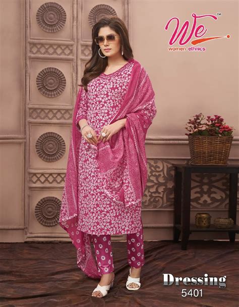 WE WOMEN PRESENTS DRESSING CLASSY LOOK COTTON FULL STITCH SALWAR KAMEEZ ...