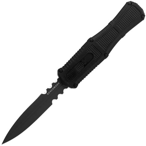 BE3370SGY - Benchmade Claymore Serrated OTF Black Grivory Benchmade ...