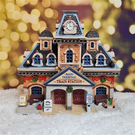 Lemax Christmas Village Train Set