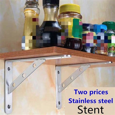 Stainless Steel Triangle Bracket Wall Shelf Bracket, Load-Bearing Wall ...
