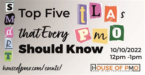Three Letter Acronyms - What Every PMO Should Know | House of PMO