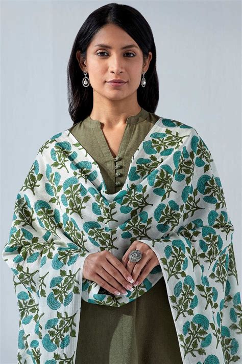 Nasrine Rehmat Sanganeri Dupatta – Farida Gupta India