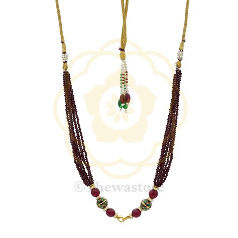 Red & Brown Chid with Designer Moti – ThewaStore