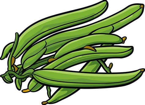 AI generated Green beans clipart design illustration 41453893 PNG