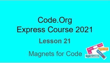 Express Code 2021 Lesson 12 的图像结果