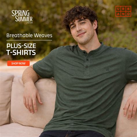 Plus Size T Shirts for Men | Buy XXL, XXXL, XXXXL, 5XL T Shirt | Urbano ...