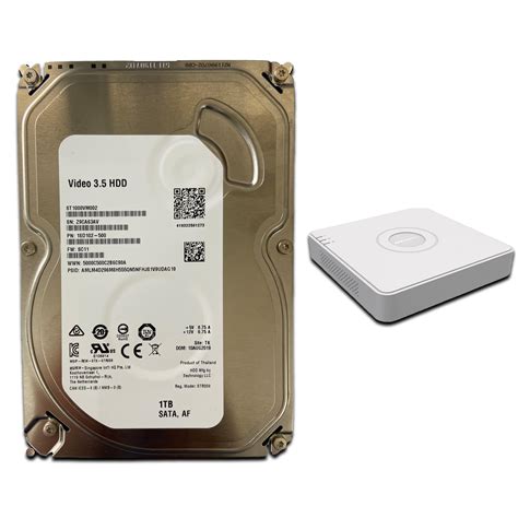 D25 Video 1TB Hard Disk for Hikvision DS-7A16HGHI-F1/N 16 Channel DVR ...