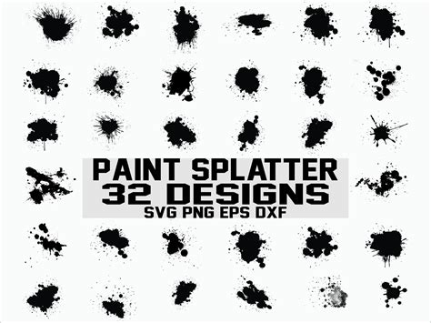 Image result for Splatter Pattern SVG