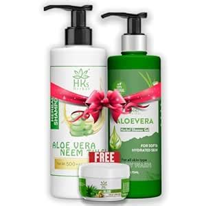 Buy HKs Herbal Anti Dandruff Long and Silky Hair Aloevera Neem Tulsi ...