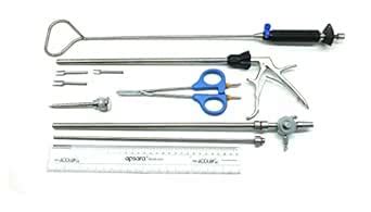 ADDLER LAPAROSCOPY 5MM RETRACTOR SPIRAL TROCAR,CLIP APPLICATOR BICLAMP ...