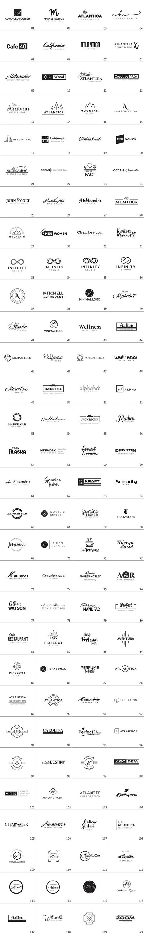 Typography Logo Simple 的图像结果