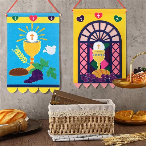 Oudain 2 Sets First Communion Banner Kit for Boys India | Ubuy
