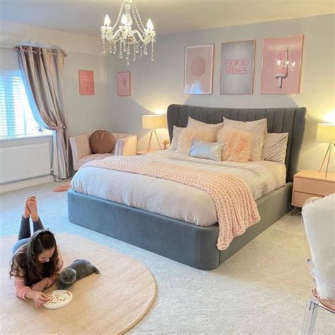 Grey And Pink Bedroom Ideas Pinterest at Michael Tipping blog