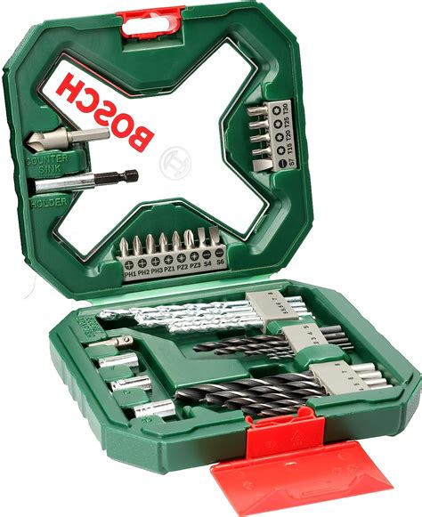 Bosch X-line 2607010608 Cobalt Steel Classic Drill and Screwdriver Bit ...