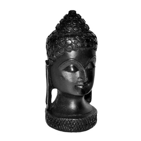 Buy Real Seed Buddha Head Idol Statue Figurine for Home Decor Showpiece ...