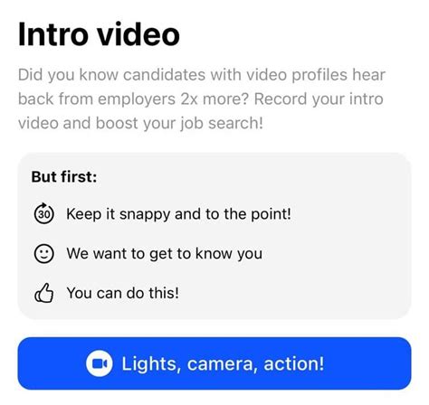 Image result for Job Application Video Introduction