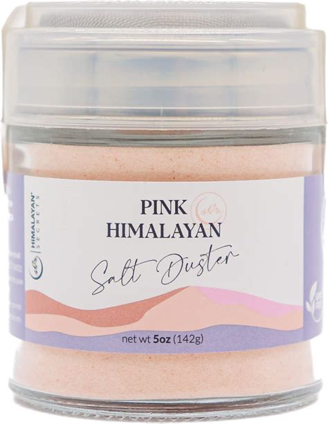 Amazon.com : Himalayan Secrets Natural Pink Popcorn Salt Duster in ...
