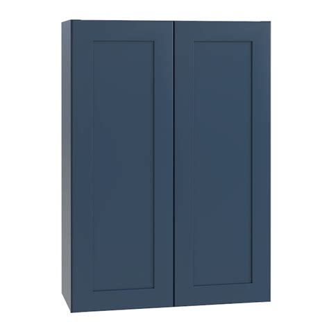 Luxxe Cabinetry Nevada 30-in W x 42-in H x 12-in D Mythic Blue Wall ...
