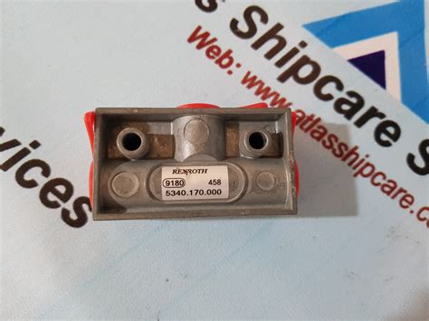 Rexroth 5340.170.000 Pneumatic Shuttle Valve – Atlas Shipcare Services