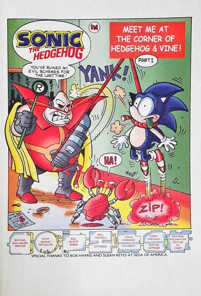Sonic The Hedgehog Sonic's First Issue : Archie Comics Adventure Serie ...