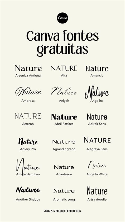 36 fontes manuscritas gratuitas para usar no Canva | Font canva ...