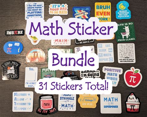 Math Sticker for Notebook 的图像结果