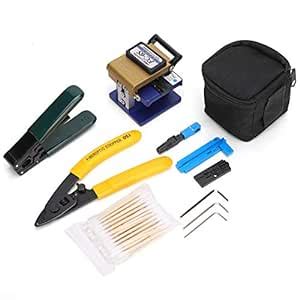 Fiber Optic Tool, Fiber Cleaver FC-6S FTTH Tool Kit, Portable Durable ...