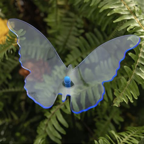 Glowing Blue Butterfly Plant Pick | Suburban Lawn & Garden