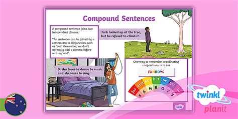 Compound Sentences Poster